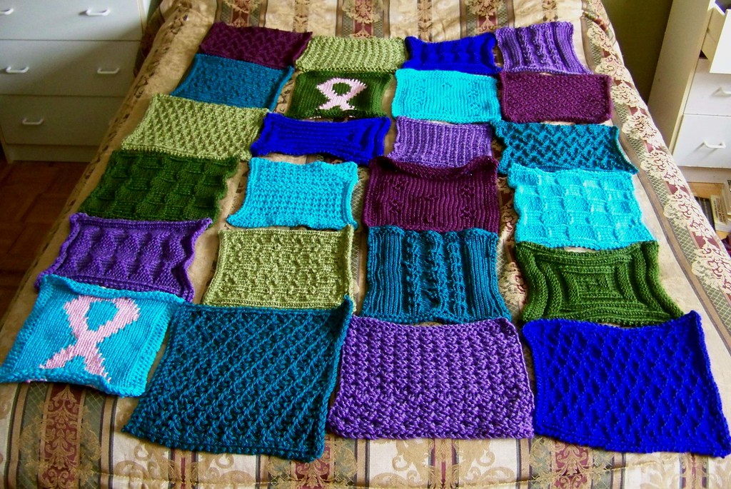 Loom Knitting Afghan Yay, as of last night I've finished a… Flickr