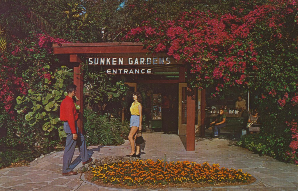 Sunken Gardens St. Petersburg, Florida Entrance to beaut… Flickr