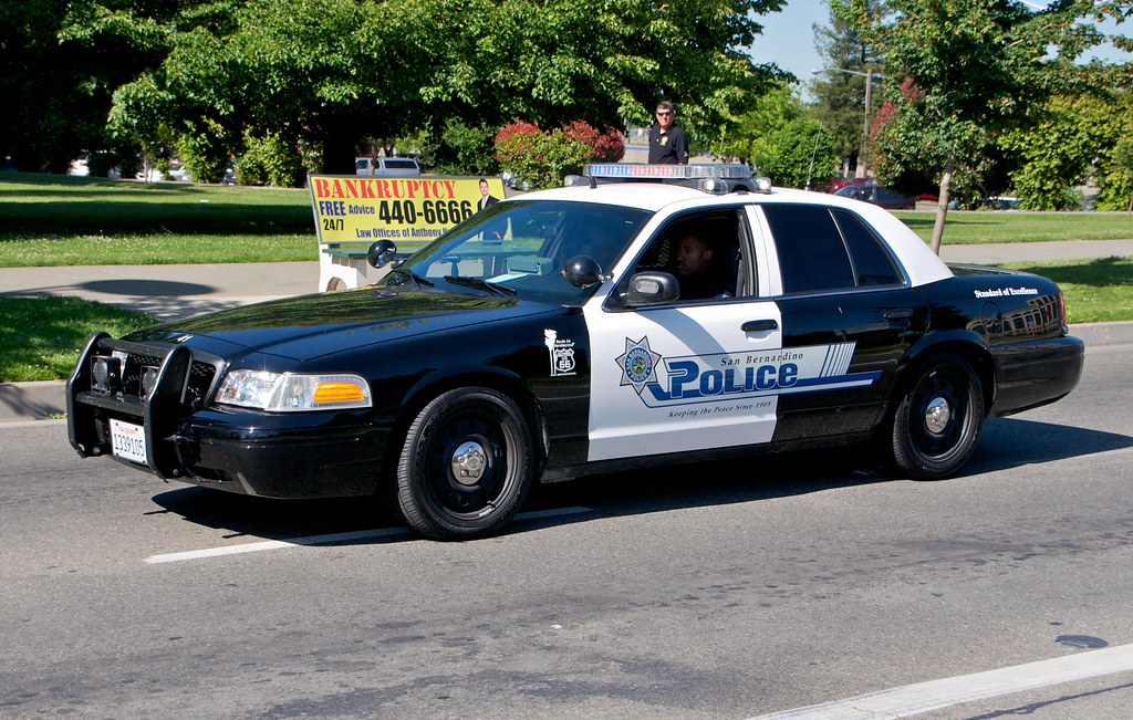 San Bernardino Police Cars that took part in the Peace Off… Flickr