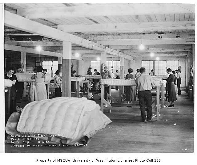 Mattress Factory Tufting Room Interior Mattress Factory Tu… Flickr