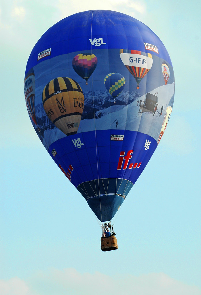 Cameron Balloon Made by Cameron Balloons, Bristol, UK. The… Flickr