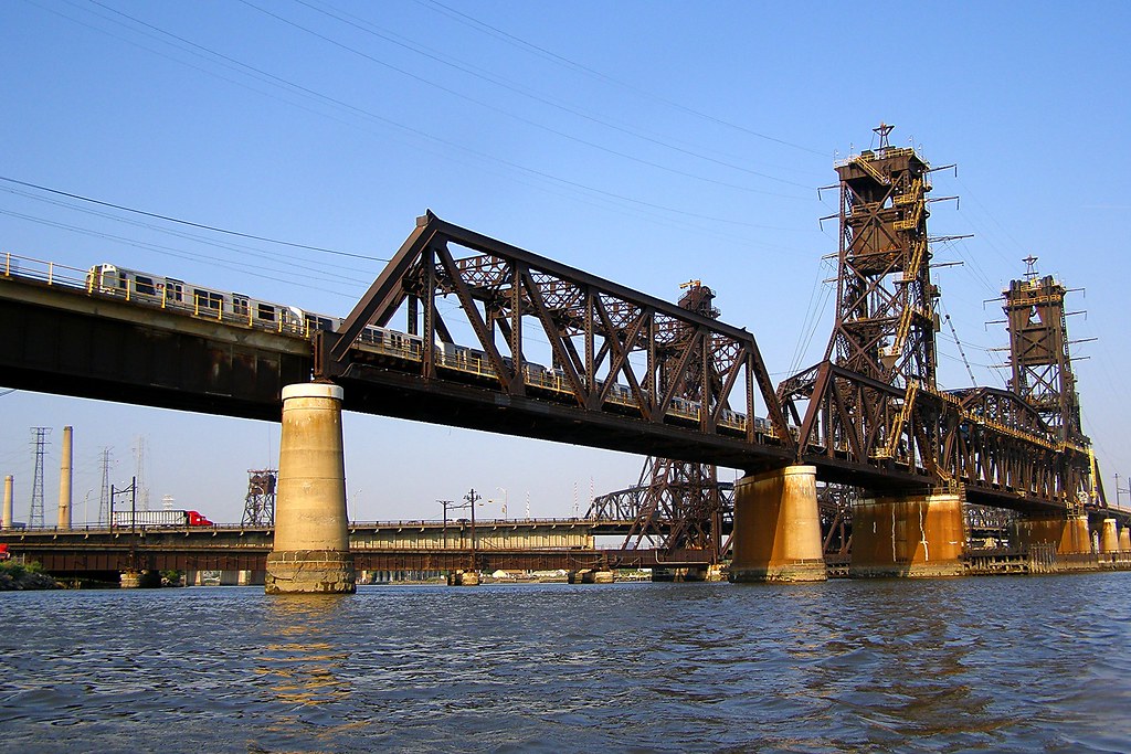 BRIDGE K041 Hack PATH Lift Bridge over Hackensack River, … Flickr
