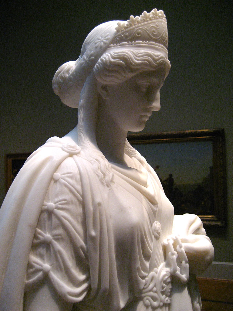 Zenobia in Chains circa 1859 Harriet Hosmer American, 1830… Flickr
