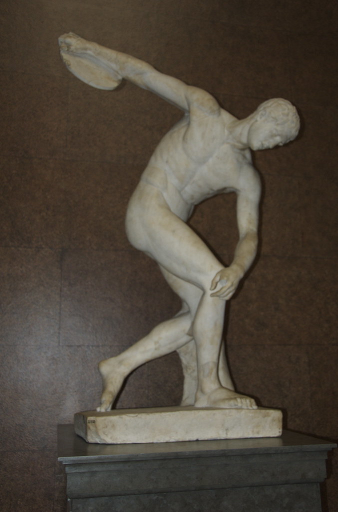 Discobolus (Discus Thrower) Sculpture, British Museum Flickr