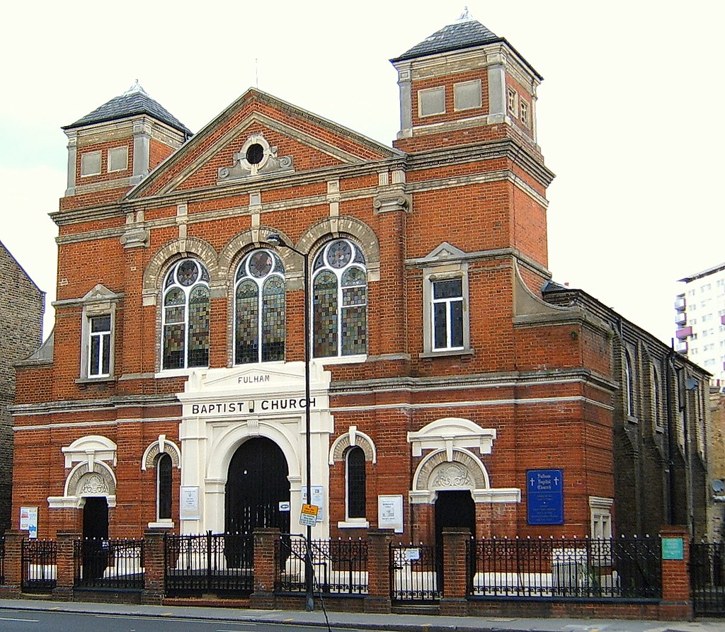 Dawes Road, Fulham, SW6. Fulham Baptist Church. Flickr