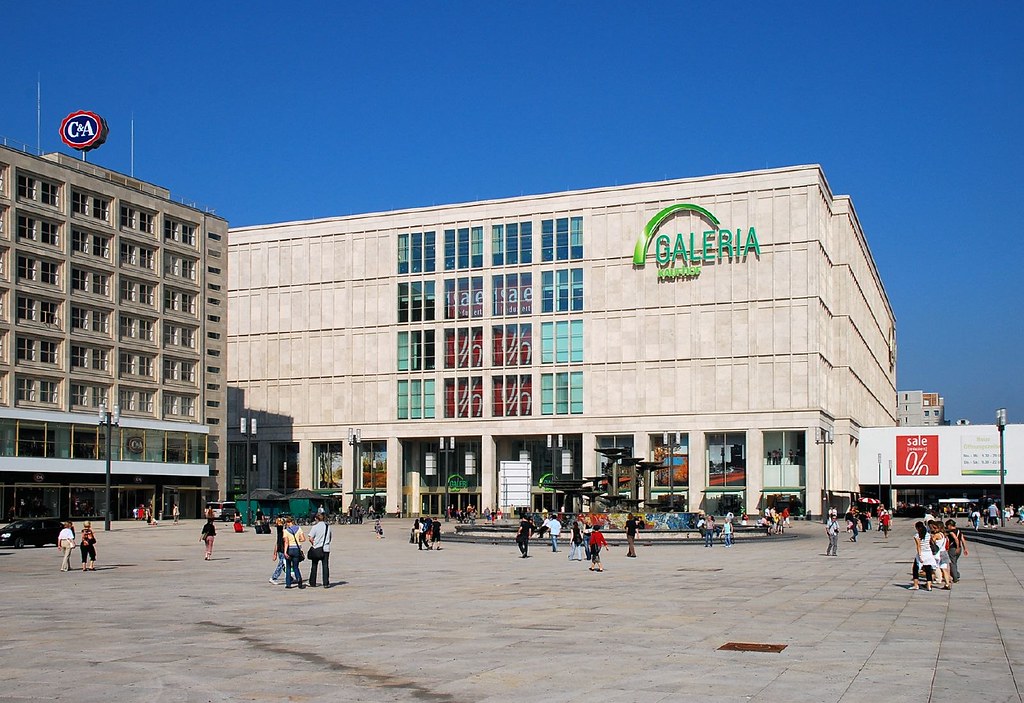 Berlin Alexanderplatz Galeria Kaufhof und C&A Flickr