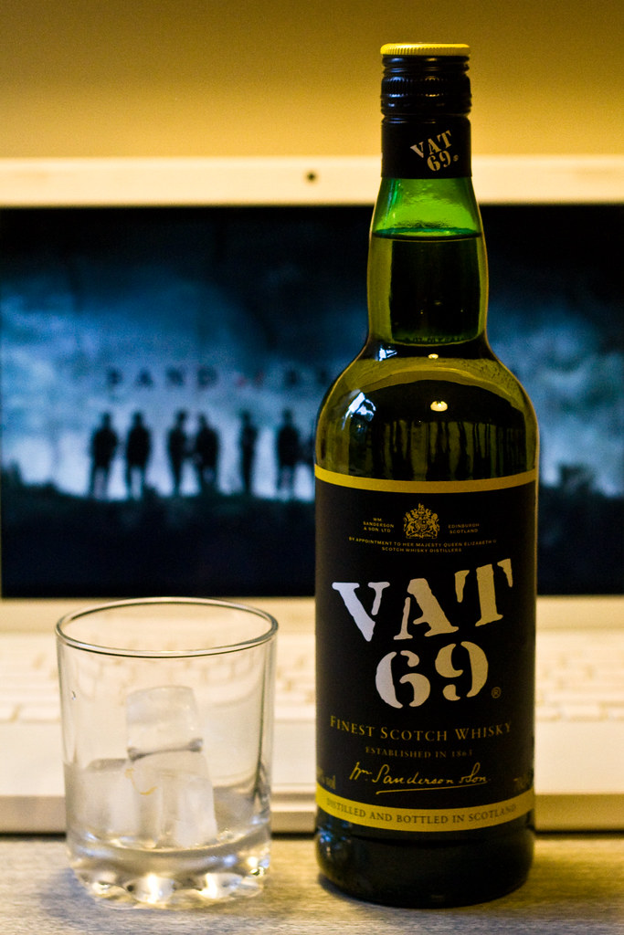 Vat 69 For the Band of Brothers fans out there, saw a bott… Flickr