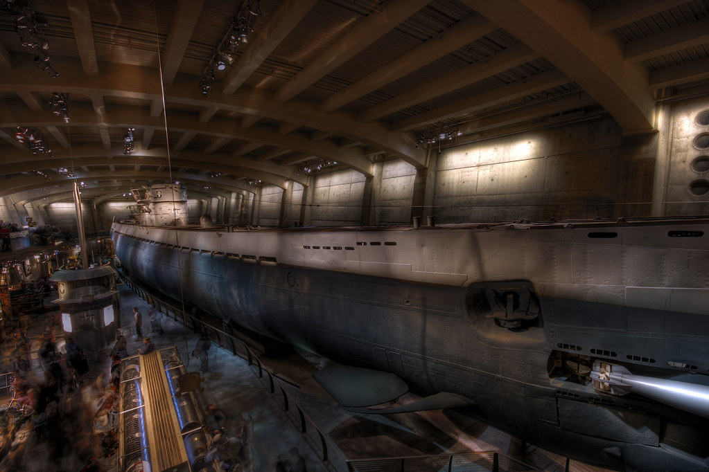 German submarine U505 Explore 202 At the Museum of