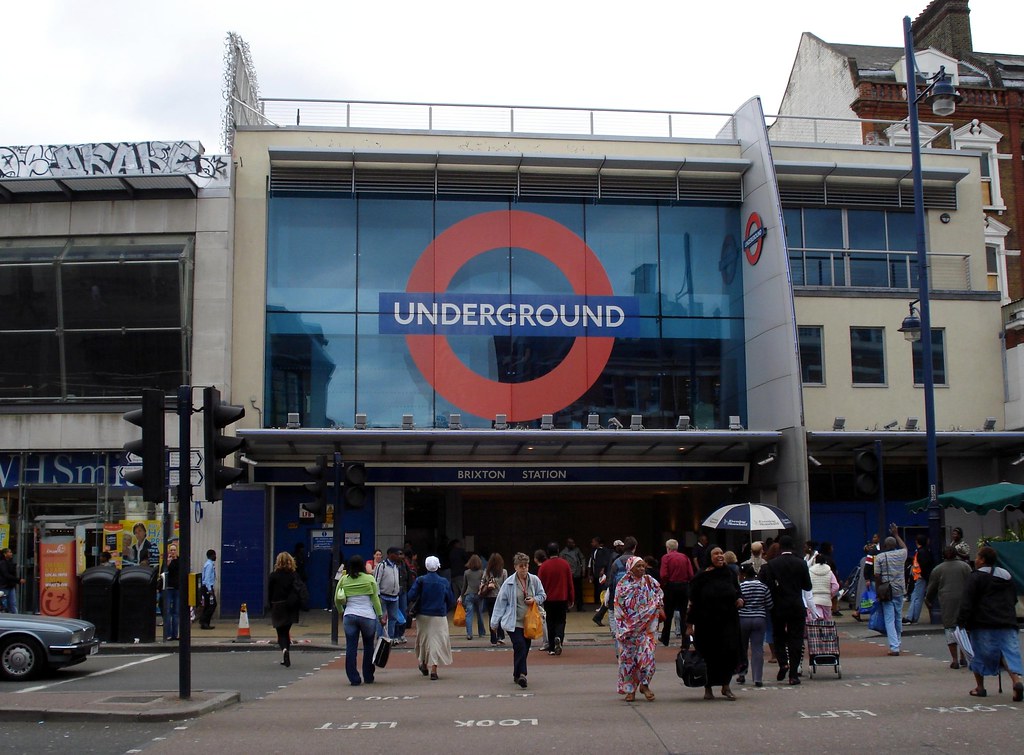 Brixton Tube station Zone 2 Tube station, southern terminu… Flickr