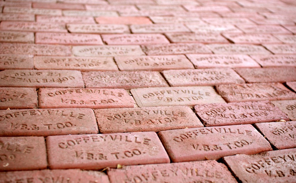 Coffeyville bricks The Las Cruces Railroad Museum front pa… Flickr