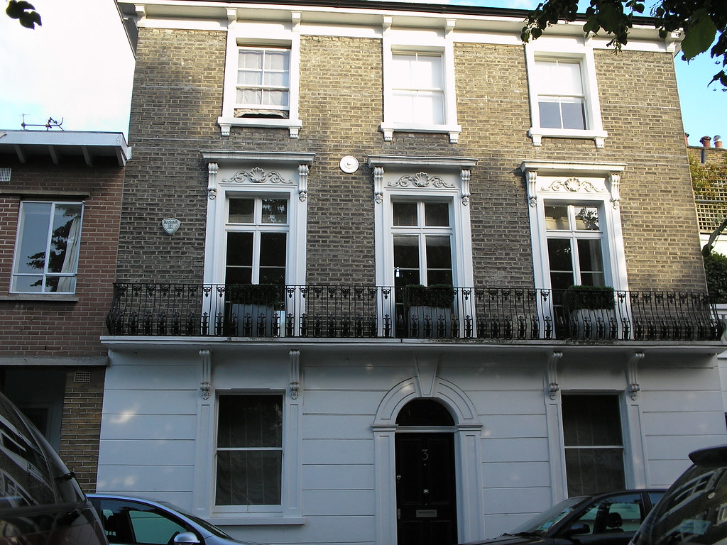 Hugh Grant's house in London Just around the corner from L… Flickr