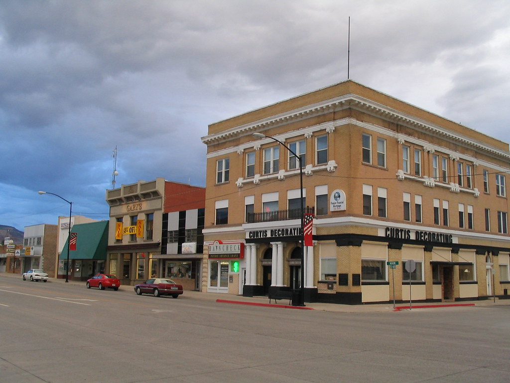Downtown Richfield, Utah Richfield is a city in and the co… Flickr