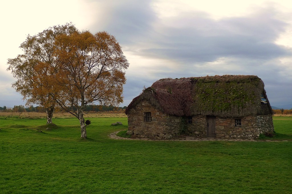 Leanach Cottage, Culloden Battlefield, Culloden Moor, Scot… Flickr