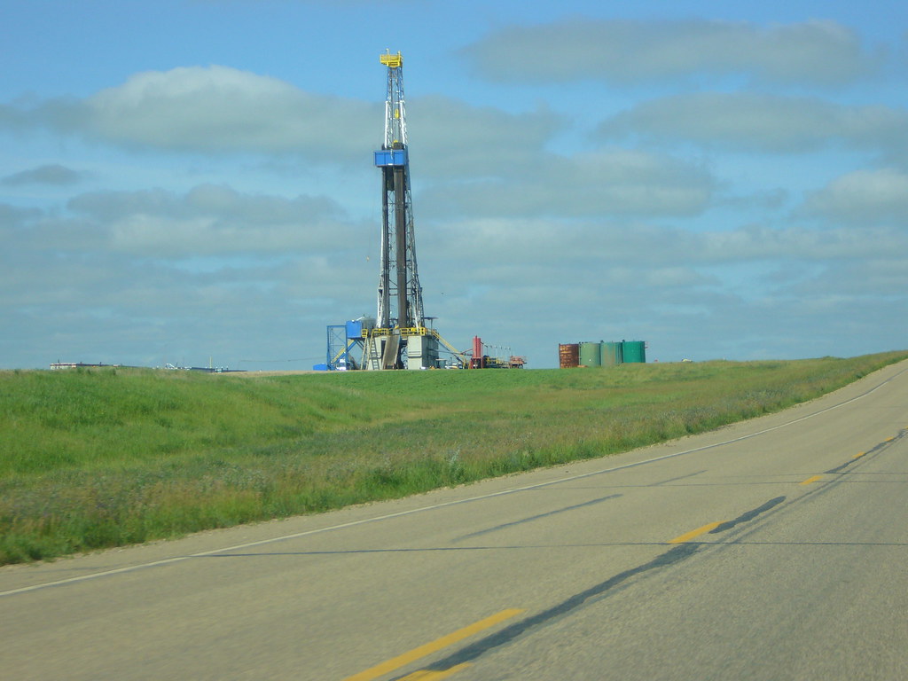 Drilling Rig outside of Estevan, Saskatchewan Jeff Sandquist Flickr