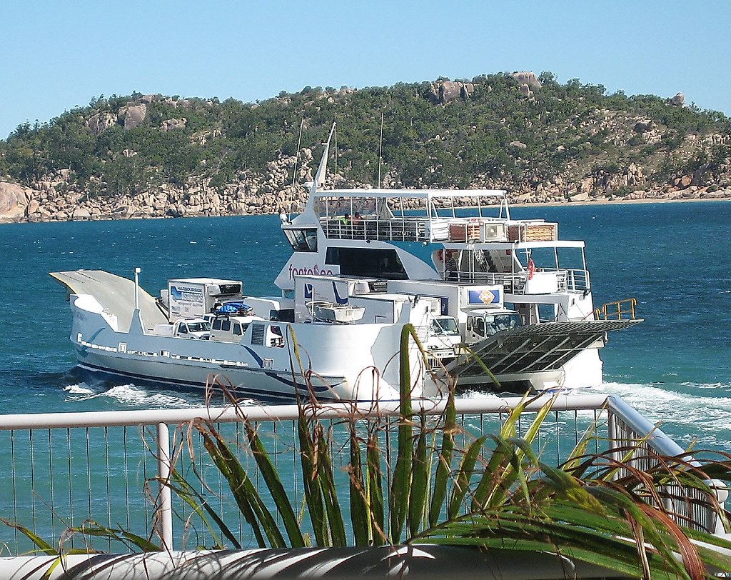 Car ferry to Island Car ferry leaving Is… Flickr