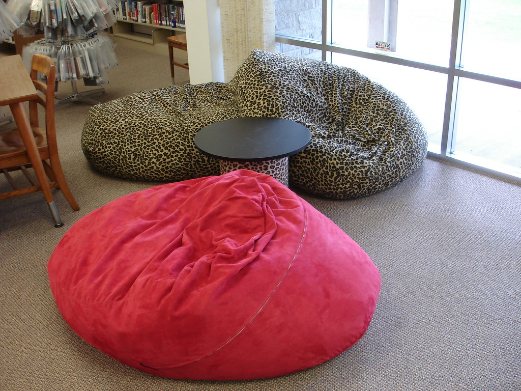 Bean Bag Chairs Kene Memorial Library Fremont, NE Michael Sauers