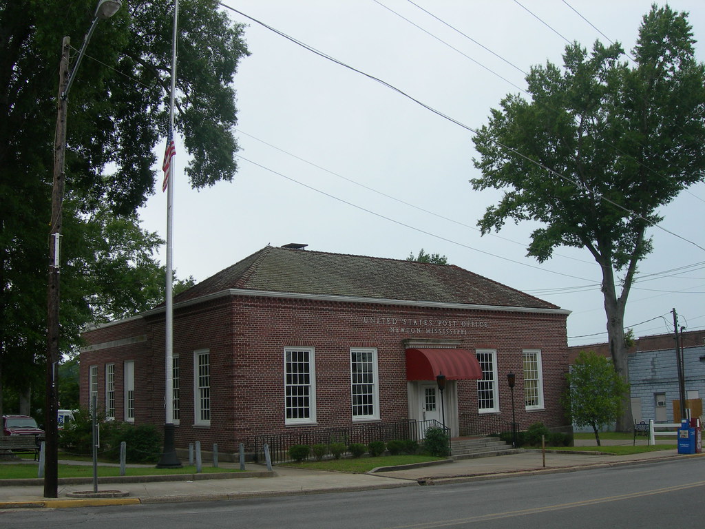 Newton, Mississippi 39345 Built in 1938. New Deal mural w… Flickr
