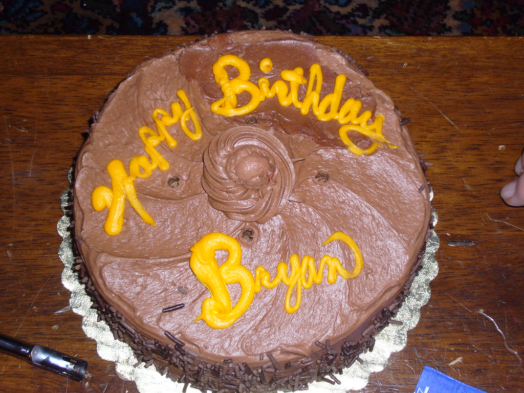 Bryan's BDay Cake Bryan's 32nd Birthday cake Bryan Dougherty Flickr