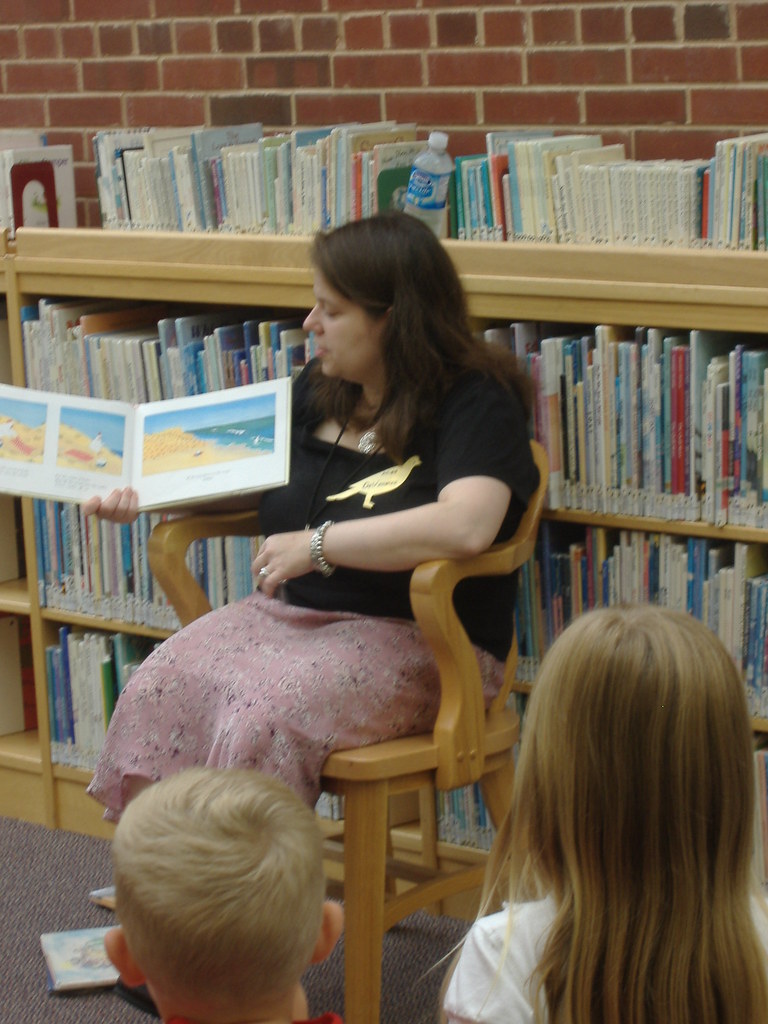 Miss Liz Liz D took this morning's story hour. Morris County