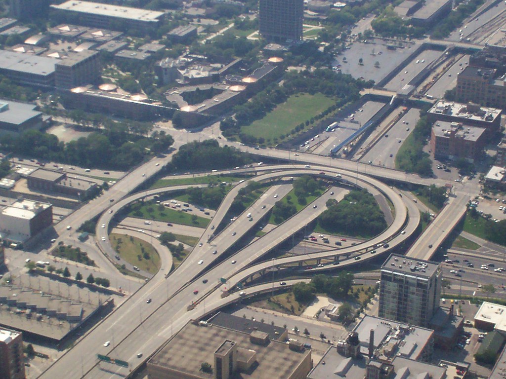 Spaghetti Bowl Chicago's highway Spaghetti Bowl 46835 Flickr