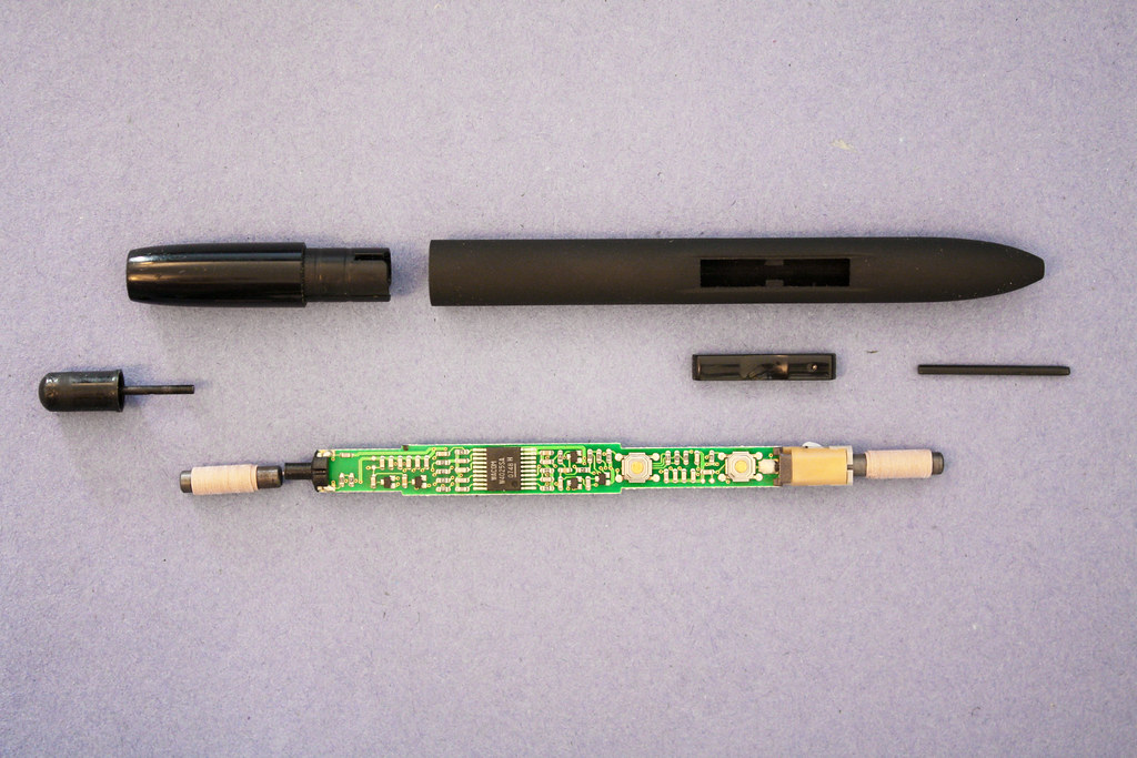 The Anatomy of a Pen The pen for my graphic tablet d… Flickr