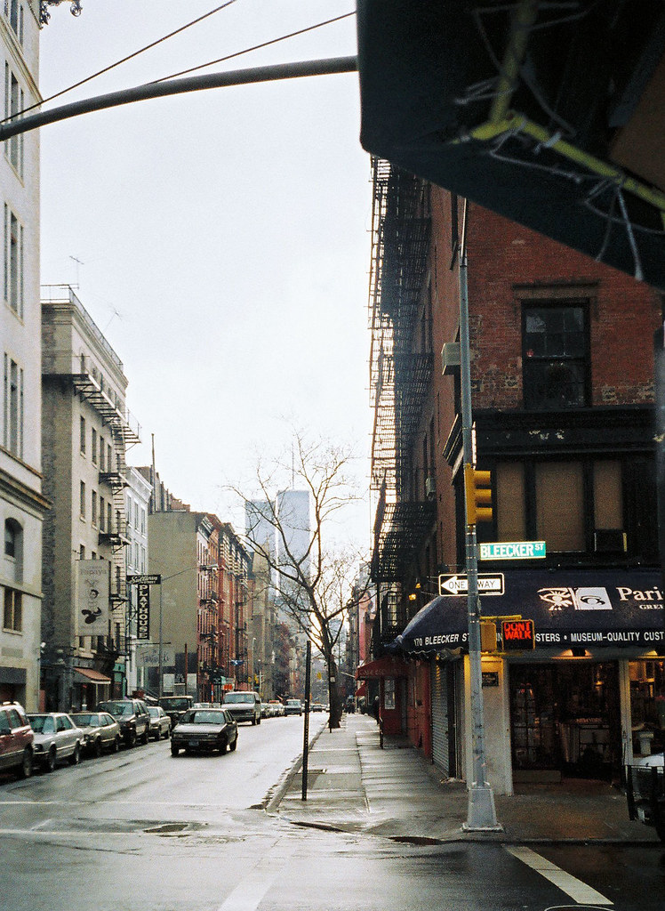 Sullivan Street, New York City, March 2001. Looking south … Flickr