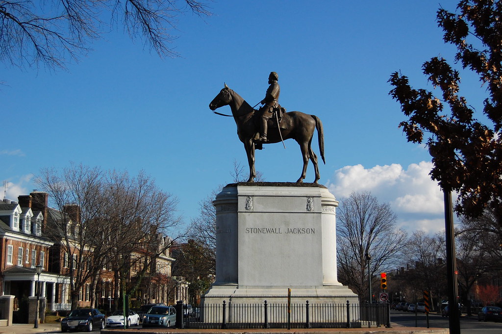 Stonewall Jackson statue Monument Avenue, Richmond, Virgin… Flickr