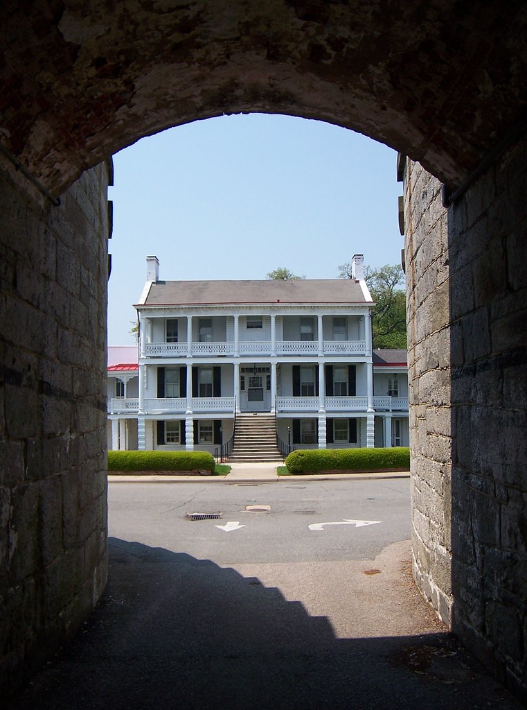 Fort Monroe, VA Quarters 1 from Sally Port Quarters 1 is n… Flickr