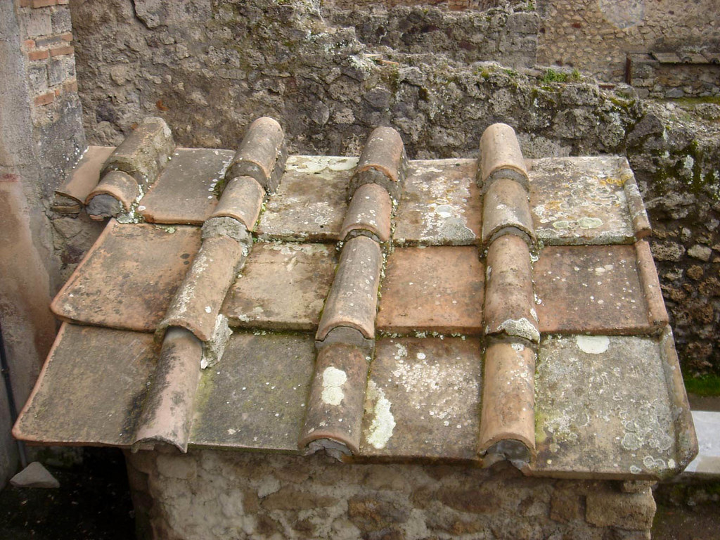Roman Roof Tiles Pompei Italy Hadley Paul Garland Flickr