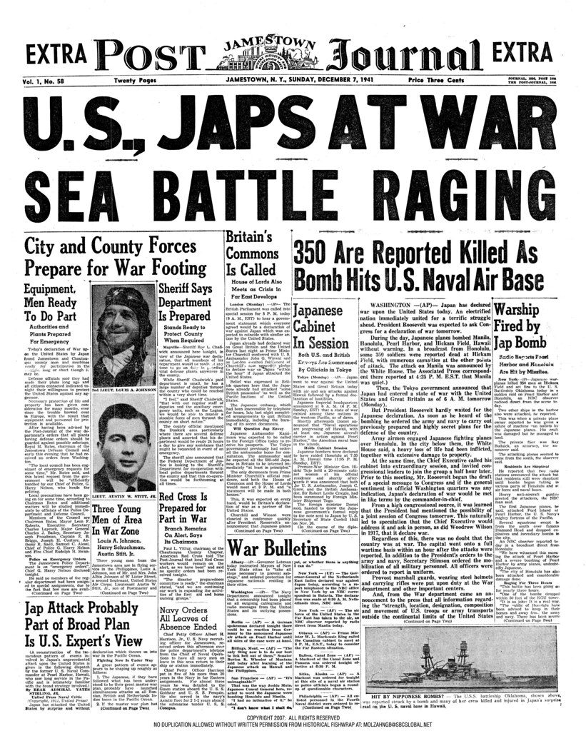 JamesTown Post Journal 1941 molzahngb Flickr