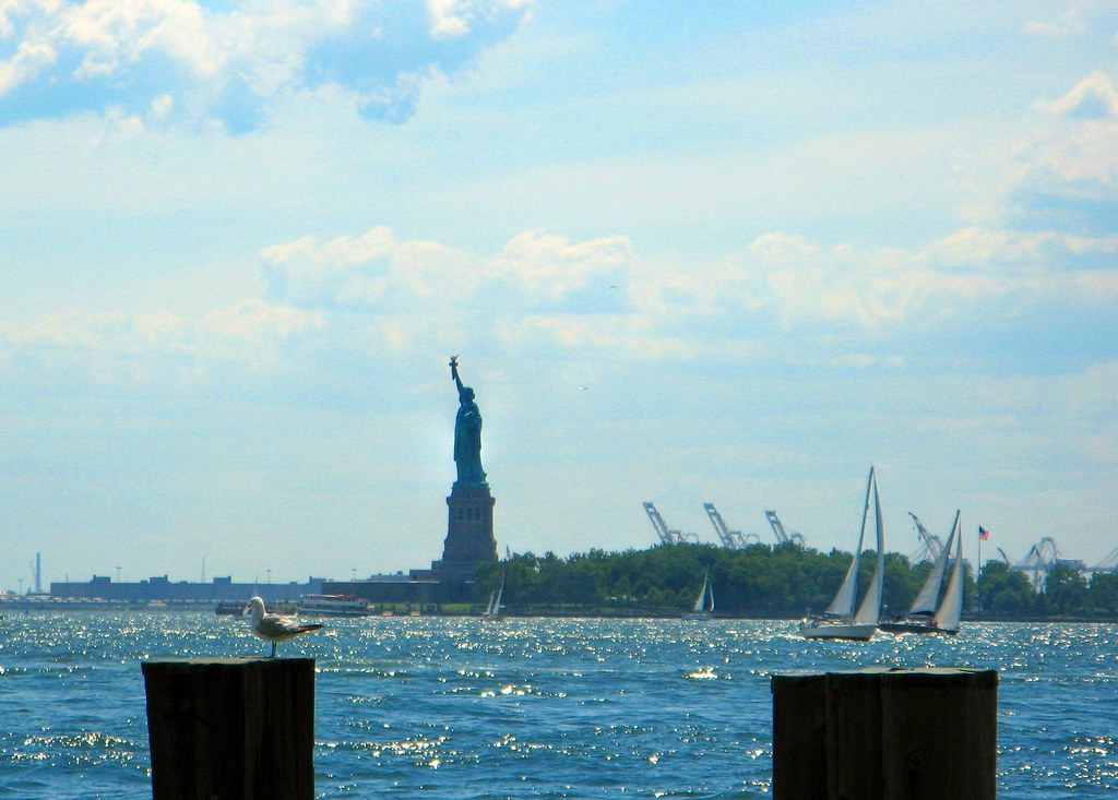 Statue of Liberty from Battery Park New York City Randy OHC Flickr