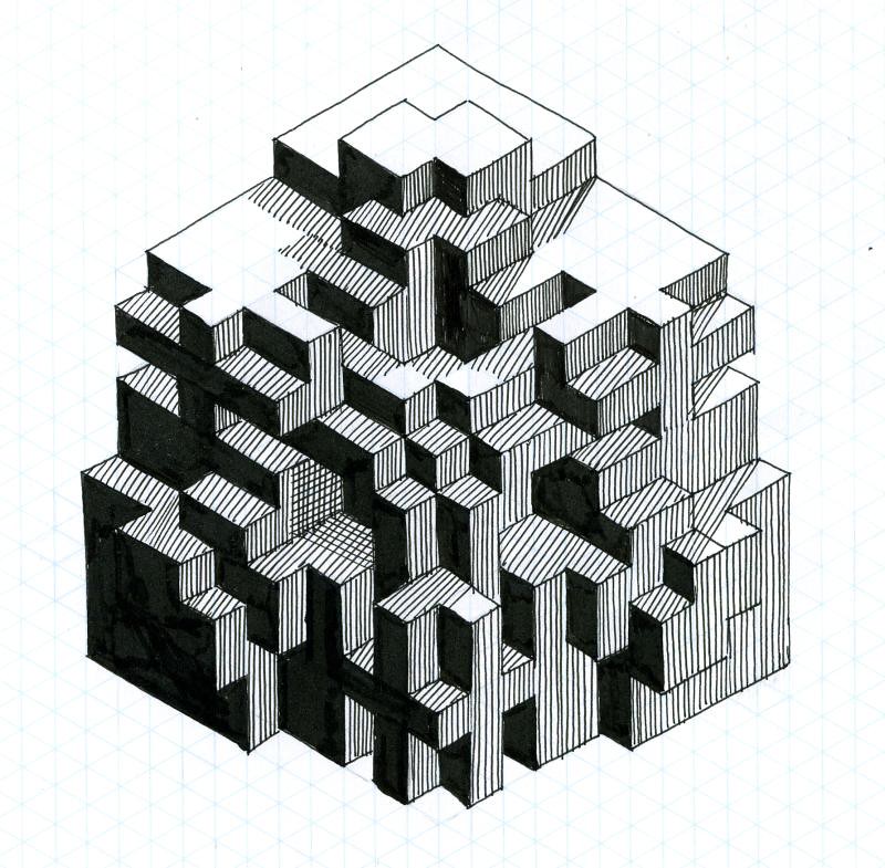 fun with isometric paper 02 Paul Heaston Flickr fun with isometric paper 02 Paul Heaston Flickr