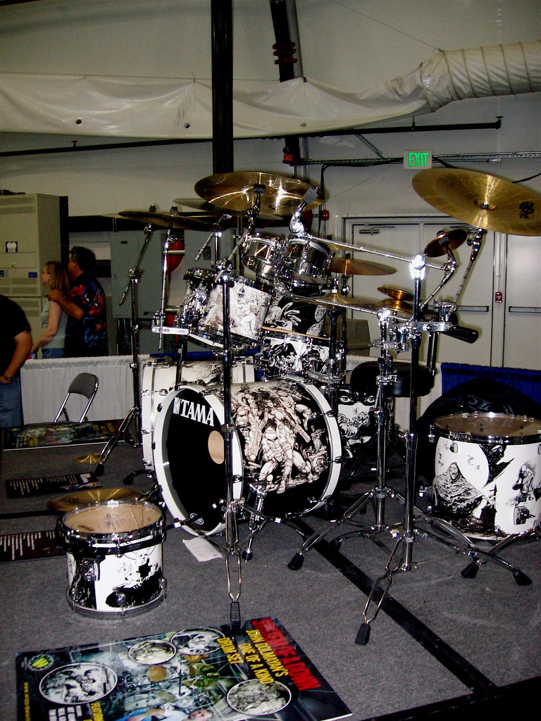 Drums 1 John Dolmayan from System of a Down's drum kit Daniel Means
