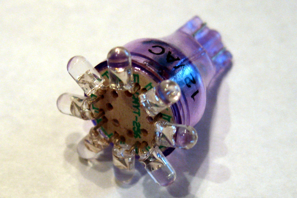 12 volt LED blacklight/UV light bulbs for the landscape li… Flickr