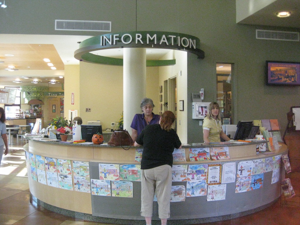 Community Center's Information Desk. Branch Almaden. Even… Flickr