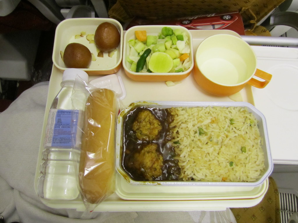 Air India Vegetarian Meal Delhi to Hong Kong Jill Flickr