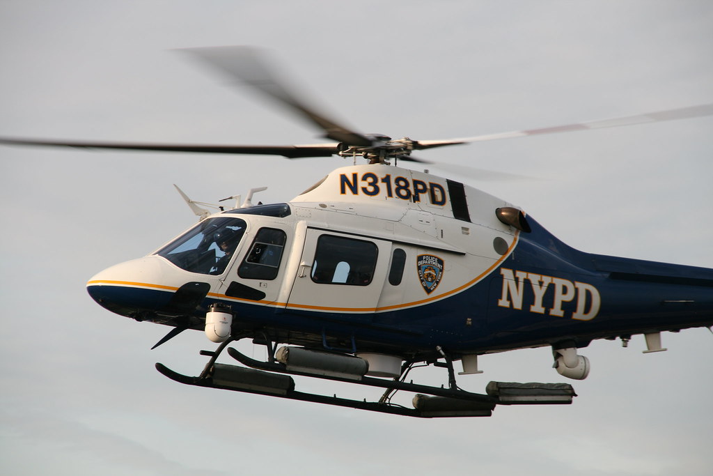 NYPD Helicopter NYPD Helicopter Eyvind A. Larre Flickr