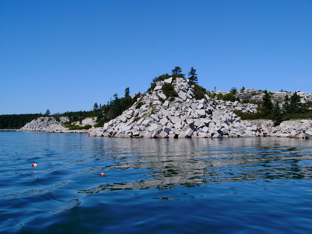 Crotch Island, off Stonington, Maine (1) The only active r… Flickr