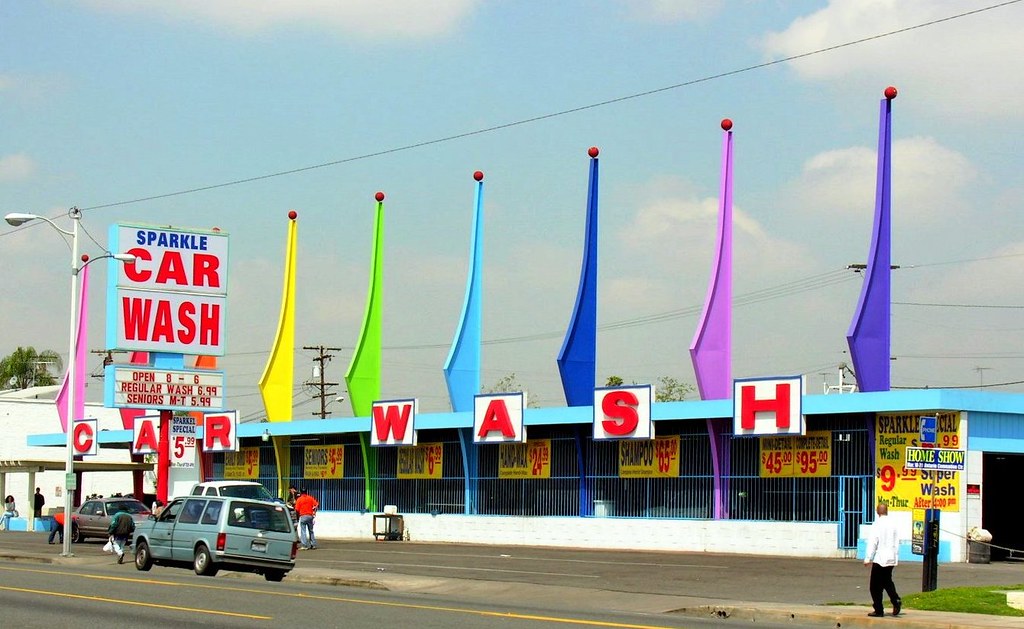 san bernardino sparkle car wash I wish that dumb plastic s… Flickr