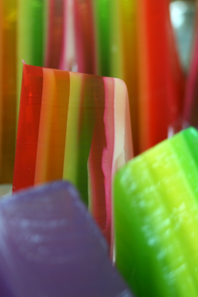 Rainbow Jelly AgarAgar Now for something refreshing