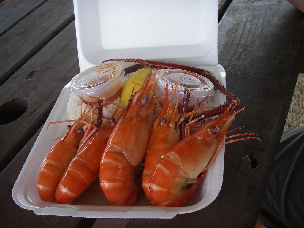 Romys Giant Prawns Go Visit Hawaii Flickr
