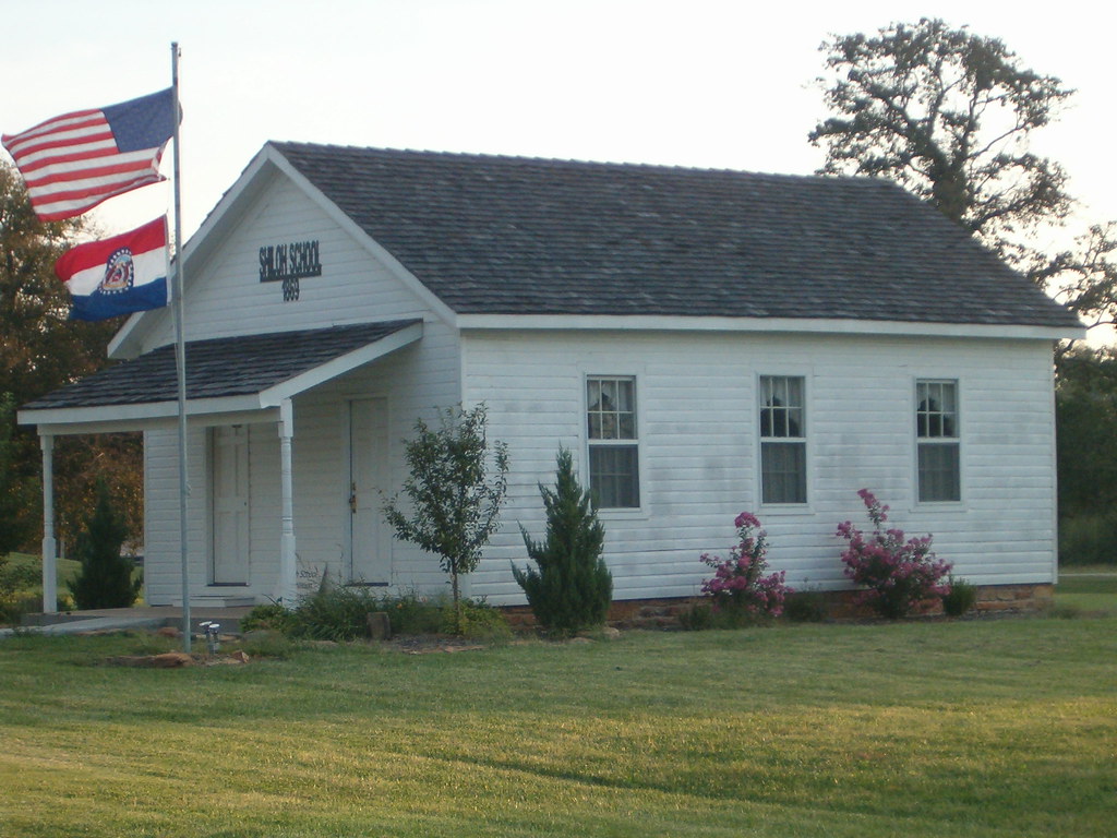 Shiloh School House Liberal Missouri This one room school … Flickr