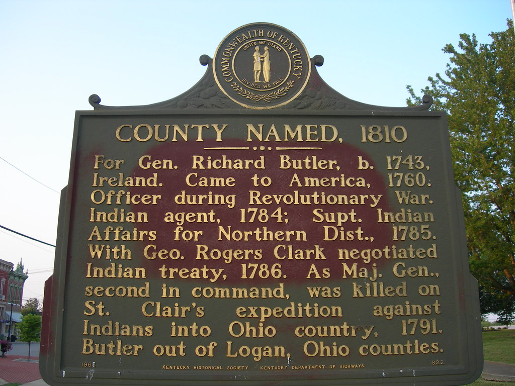 Butler County Historic Marker Kentucky Jimmy Emerson