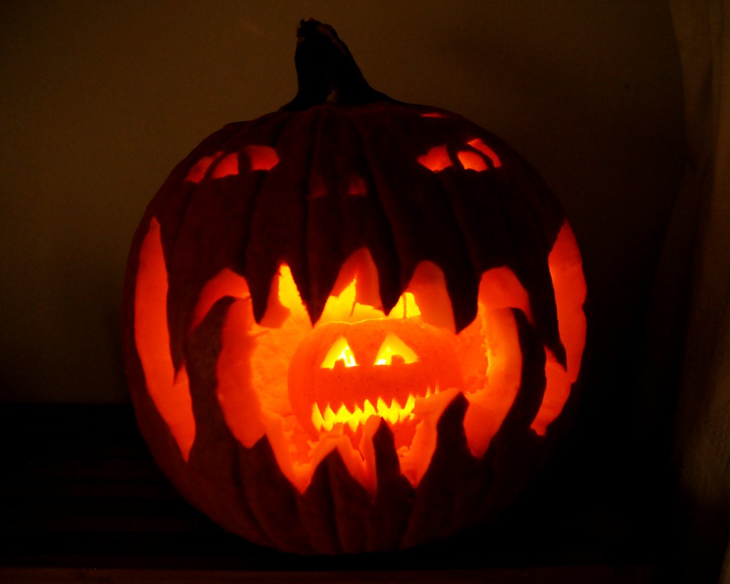 Pumpkin inside Pumpkin My second carving of 2010 is a pump… Flickr