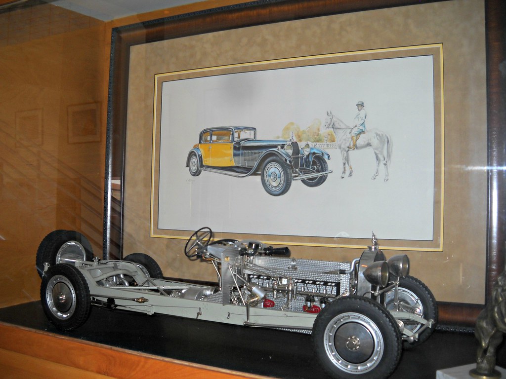 1931 Bugatti Type 41 Royale Chassis (Scale Model) 1 Flickr