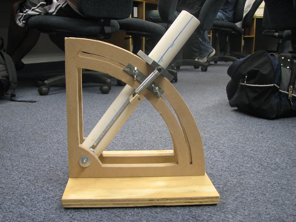 Ballistic Device 003 We built this to launch ping pong bal… Flickr