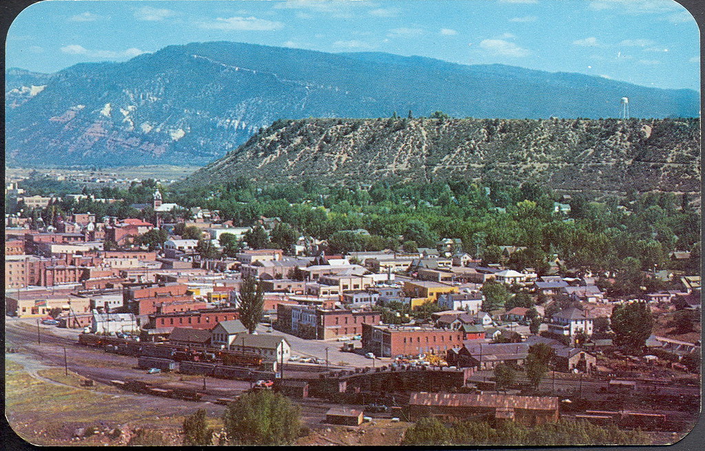 DEPOT Durango Colorado Aerial View of Depot Terminal and R… Flickr