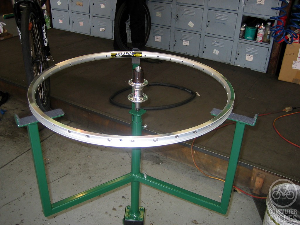 Wheel Building Jig We build a lot of wheels. This jig, bui… Flickr