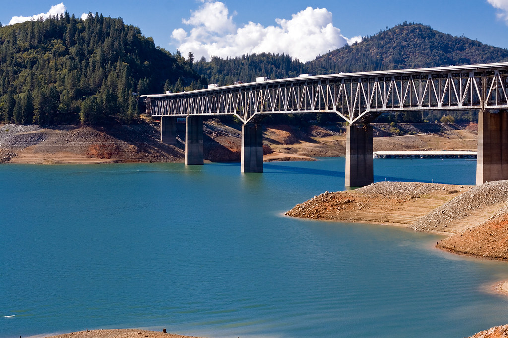 Pit River Bridge Shasta Lake, CA Ron Lute Flickr