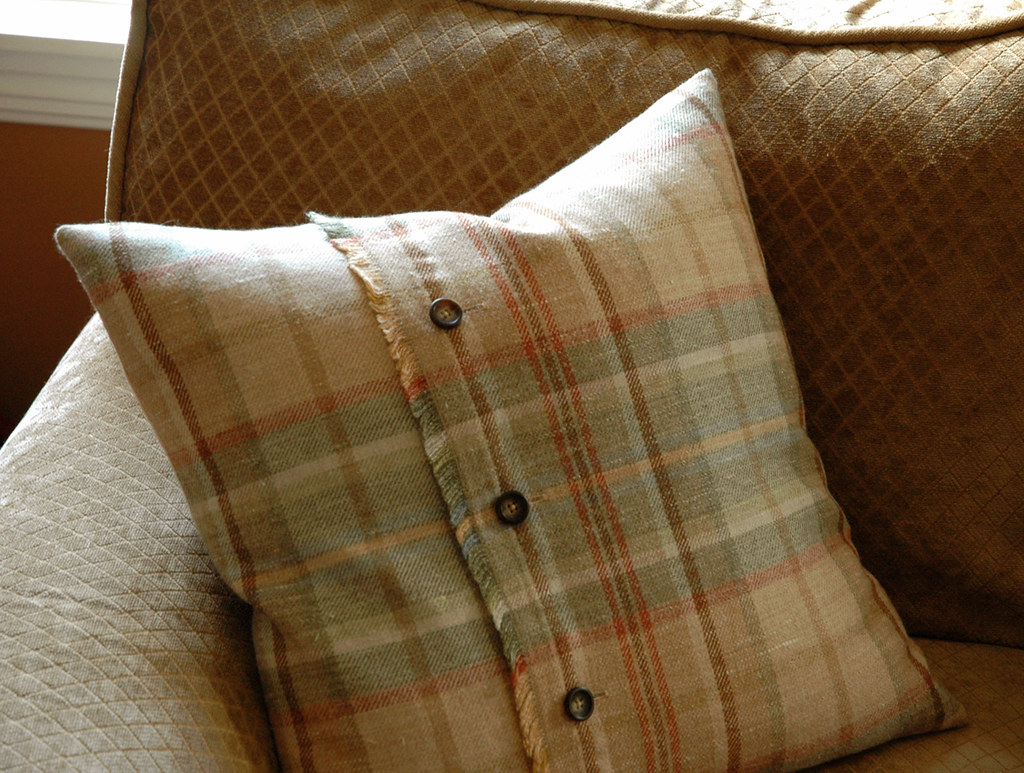 Autumn decorplaid pillow I made this pillow cover to use … Flickr